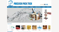 Desktop Screenshot of precisionpacktech.com